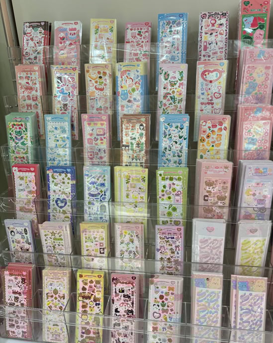 2024 Pompomroom Rayeon Fancy Korea Stickers